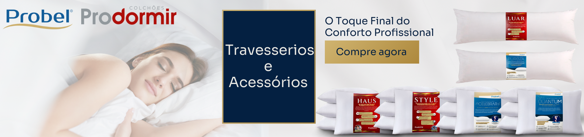 TRAVESSEIROS E ACESSÓRIOS
