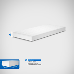 CE ACTIVE TECHMIDDLE FIRM - EP 25CM X 2,00M X 1,00M CFT