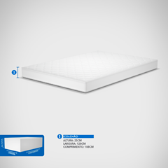CE ACTIVE TECHMIDDLE FIRM - EP 25CM X 1,88M X 1,28M CFT