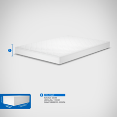 CE ACTIVE TECHMIDDLE FIRM - EP 25CM X 2,03M X 1,93M CFT