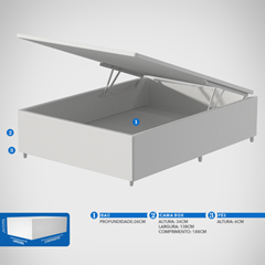 BOX BAU EXTRA FIRME LF SL 40cmX1,88mX1,38m CD03B CCB