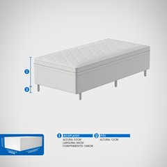 CM ACOPLADO ONE 52CM X 1,88M X 88CM CFR