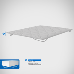 CE PILLOW TOP FIRME 7cm X 1,98m X 1,58m CFT