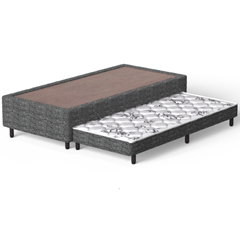 CMJ BOX C/ COLCHAO AUX DE MOLAS ECO PD 30cmX2,00mX90cm CBC